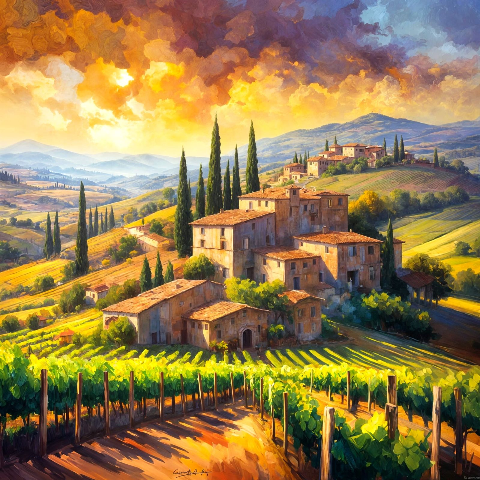 Under a Tuscan sky  by @MrKitWalker