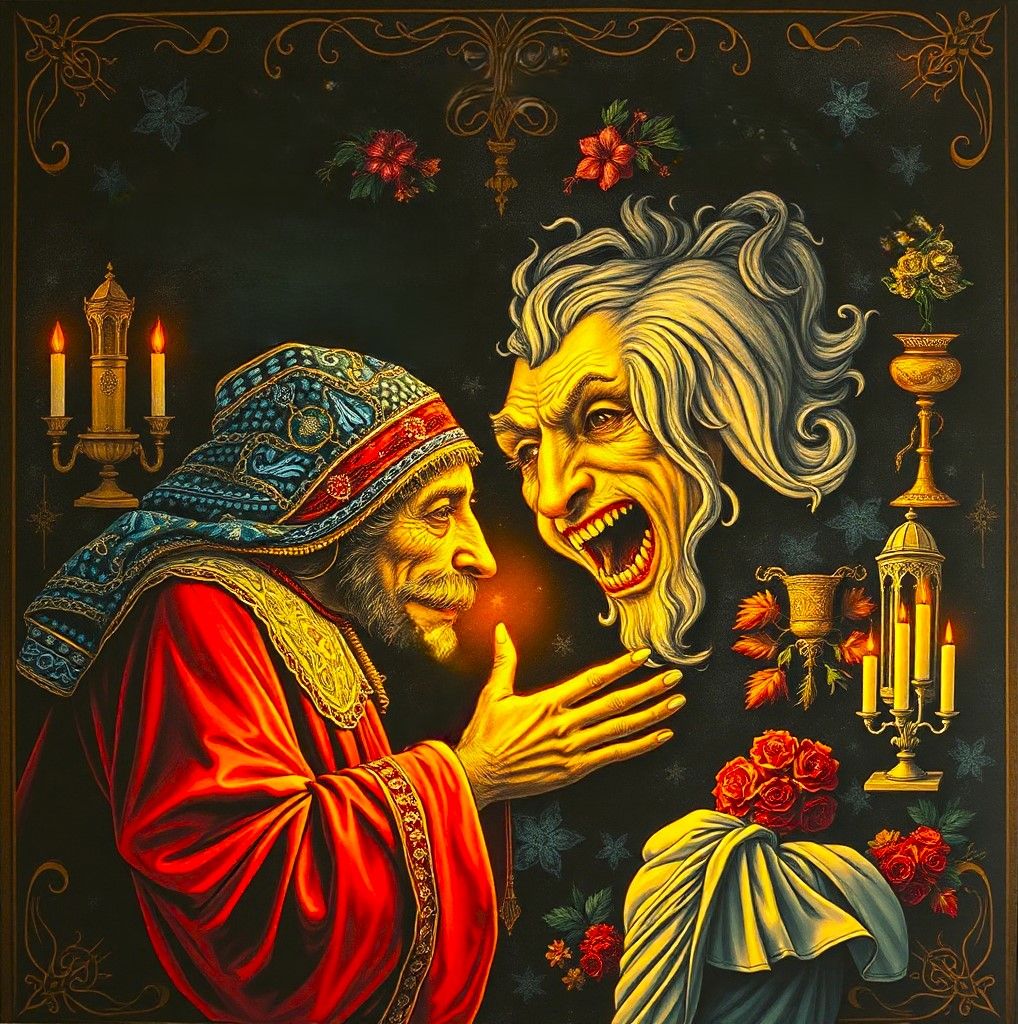 Scrooge And Jacob Surreal