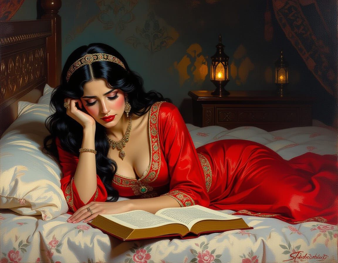 Scheherazade from One Thousand and One Nights