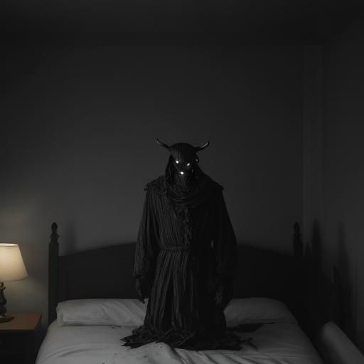 Absolutely horrifying evil sleep paralysis demon heartless s...