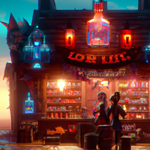 Spending every dollar at the liquor shop