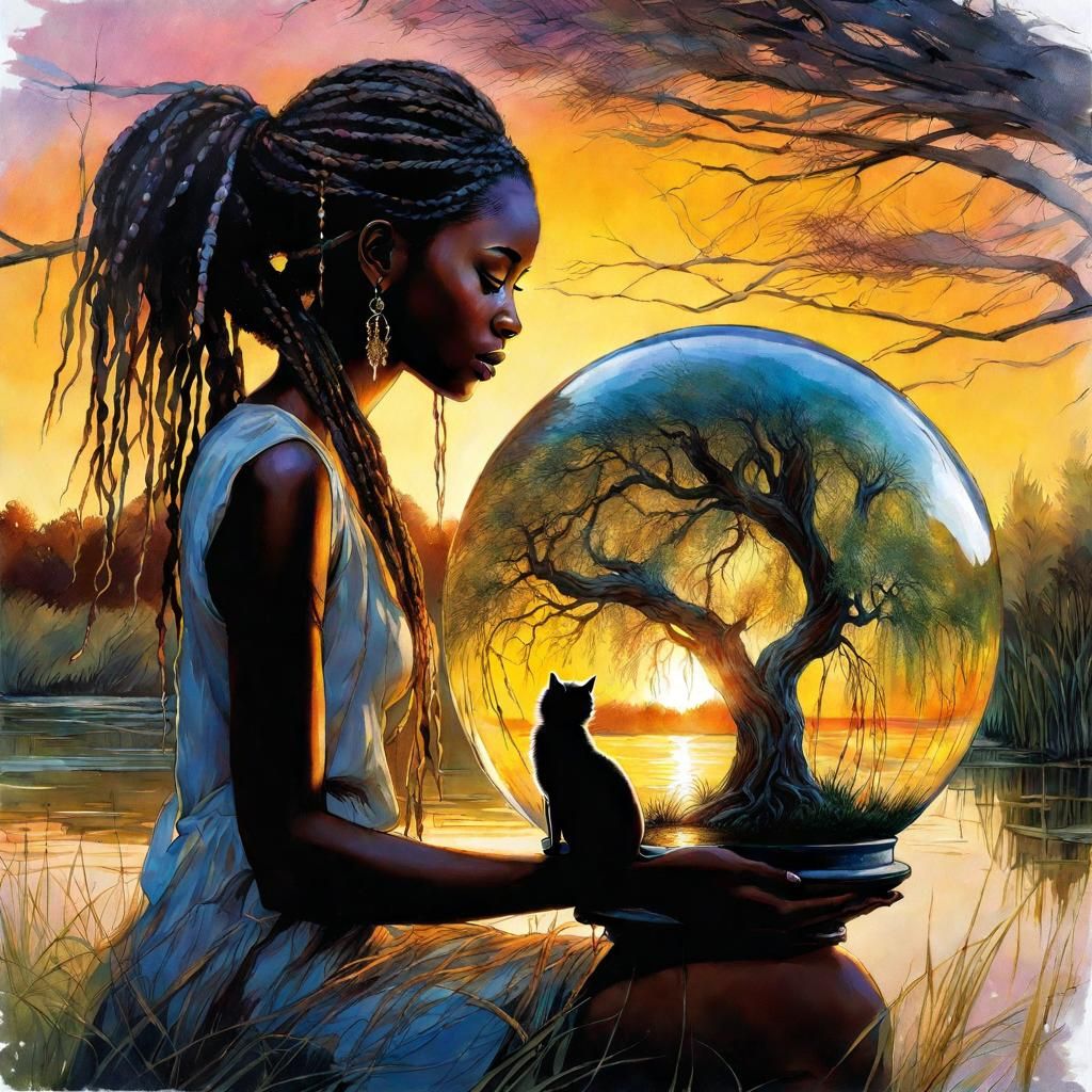 Sunset Serenity  by @Arlene Taylor