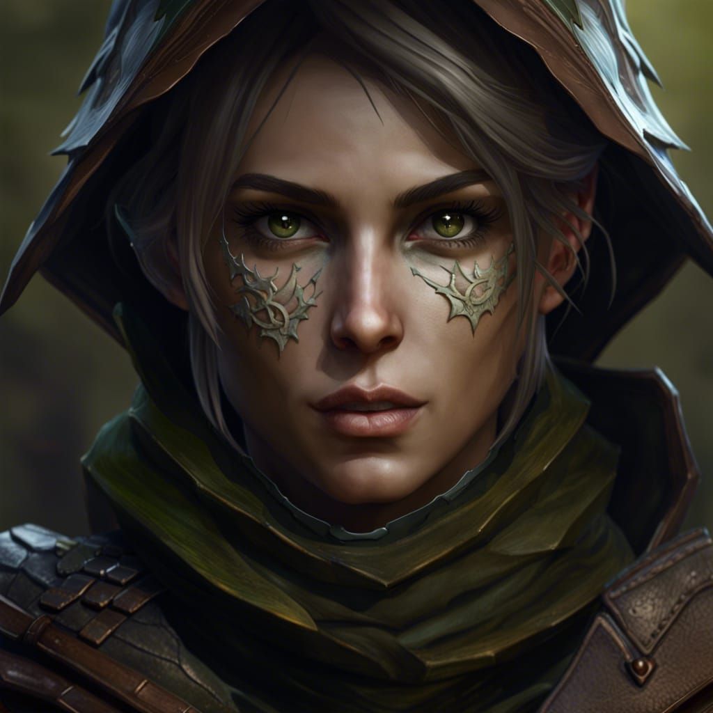 Hunter female - AI Generated Artwork - NightCafe Creator