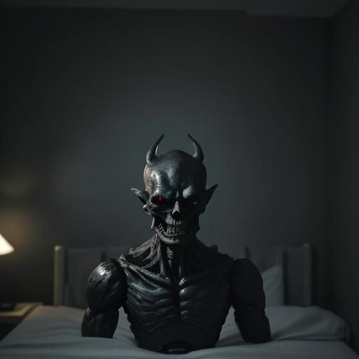 Absolutely horrifying evil sleep paralysis demon heartless s...