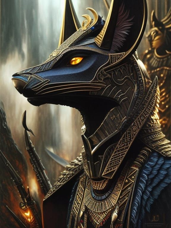 Anubis  by @Noquelle