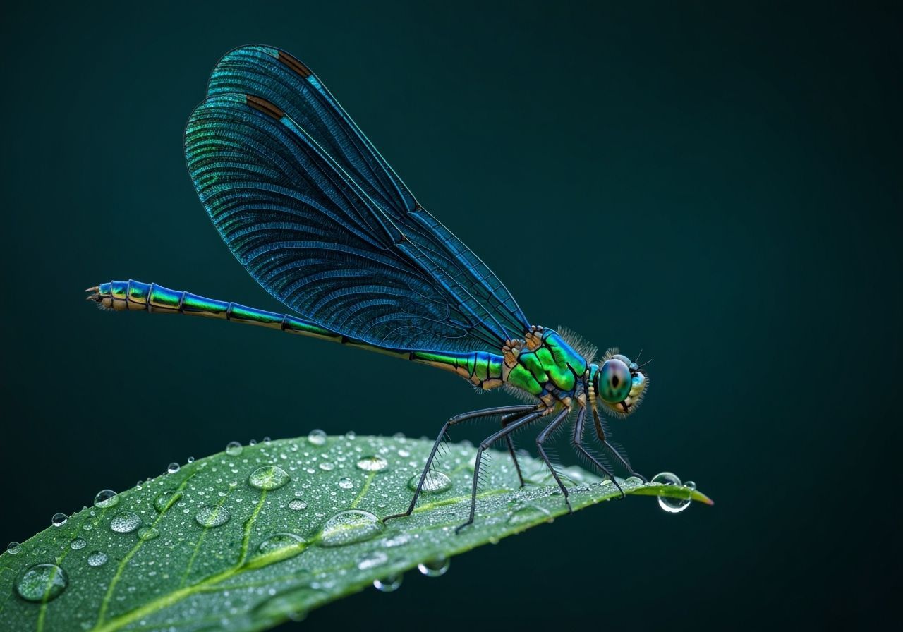 curious dragonfly  by @Jane Jay