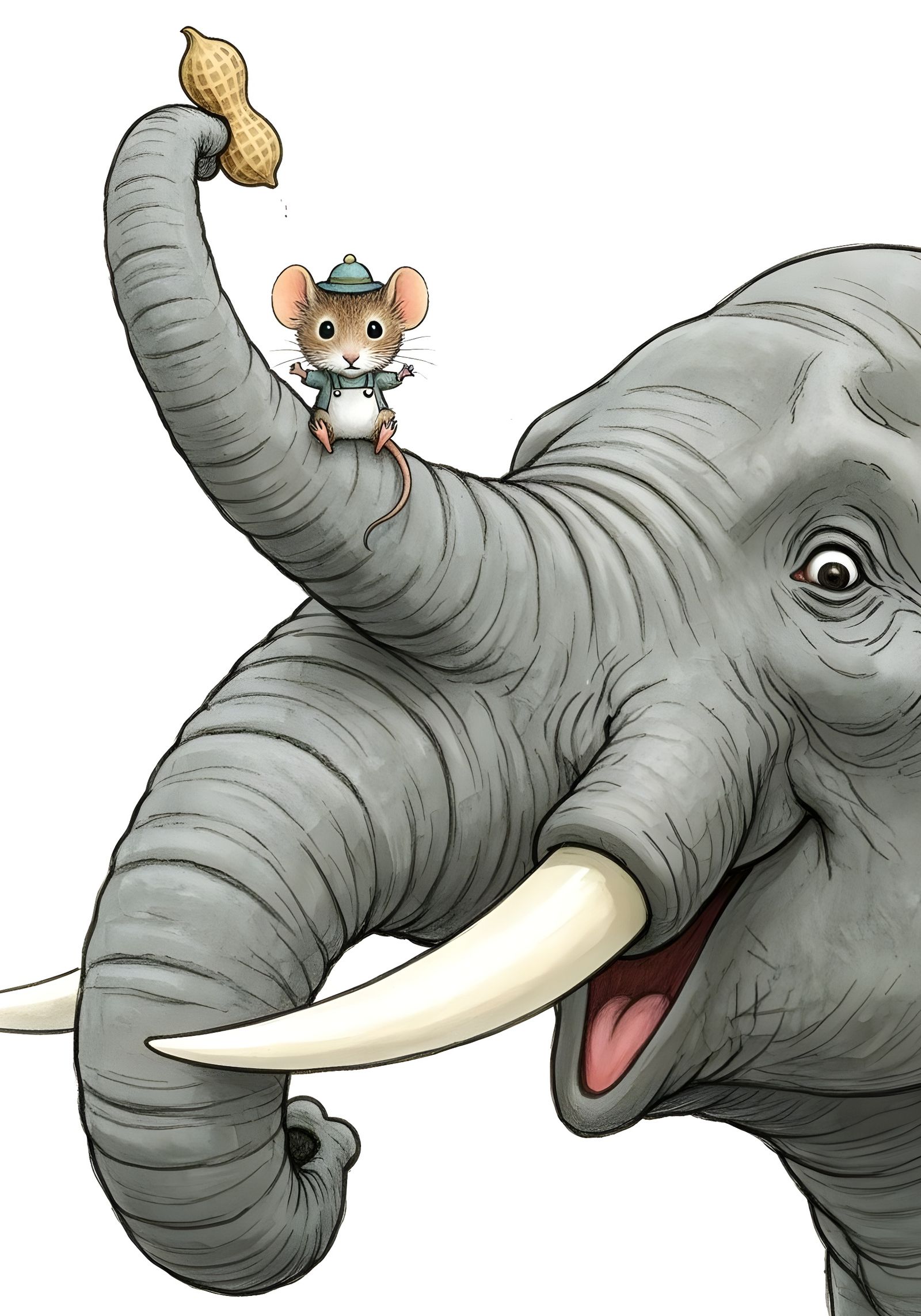 It's an elephant joke - Why does the elephant have two trunks? It's traveling for two!  by @Gary Murakami