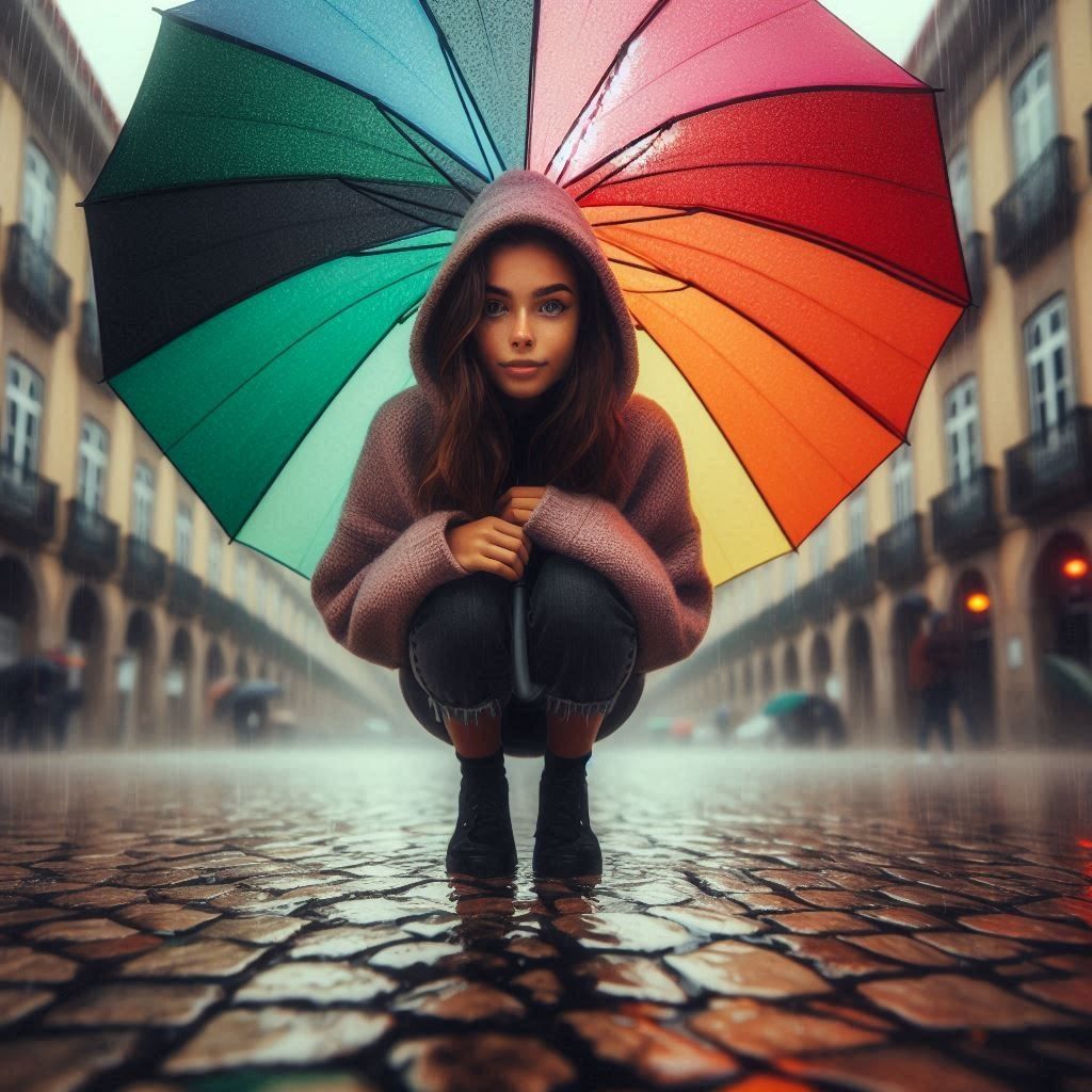 Here comes the rain again ...