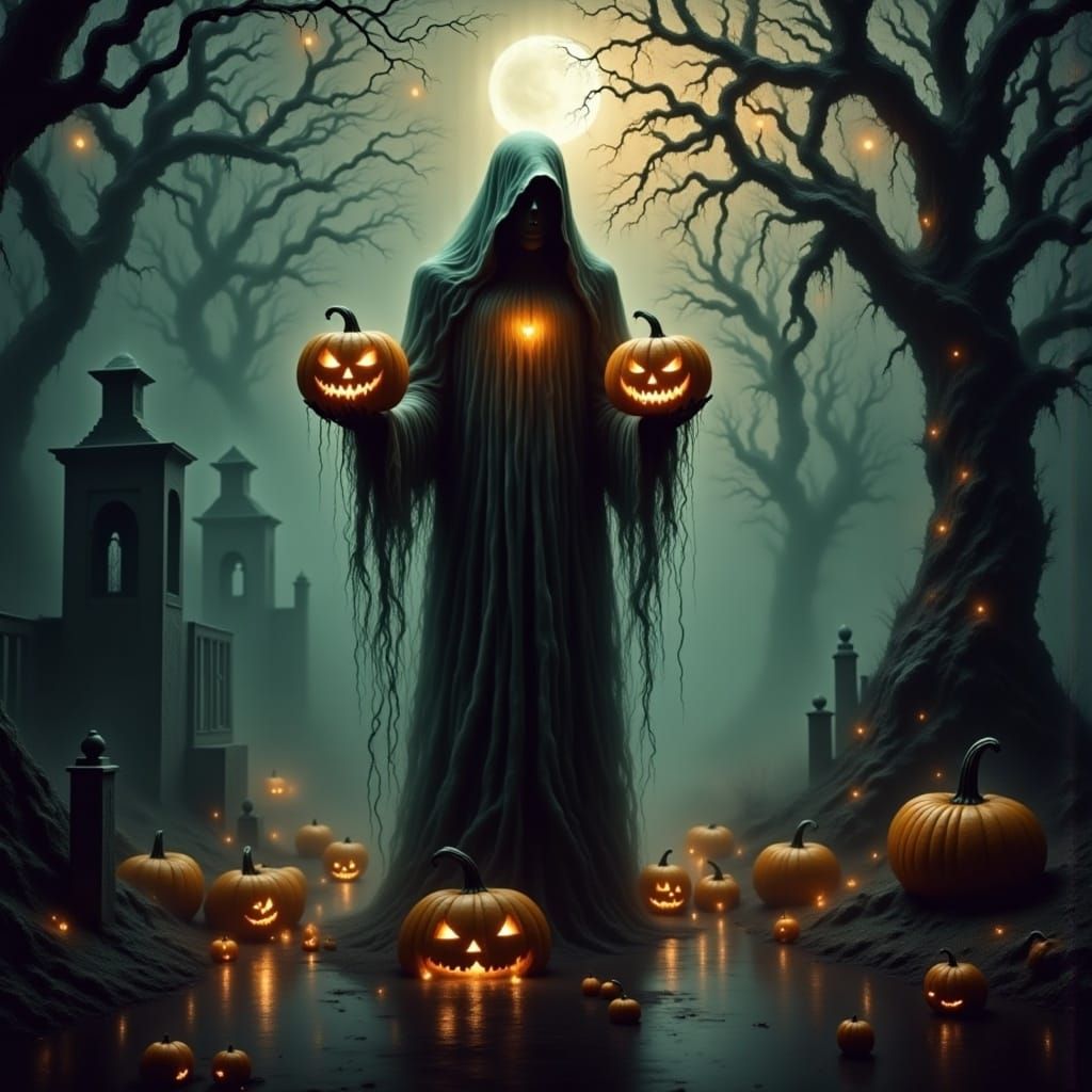  <lora:Halloween Ghosts:1.0>