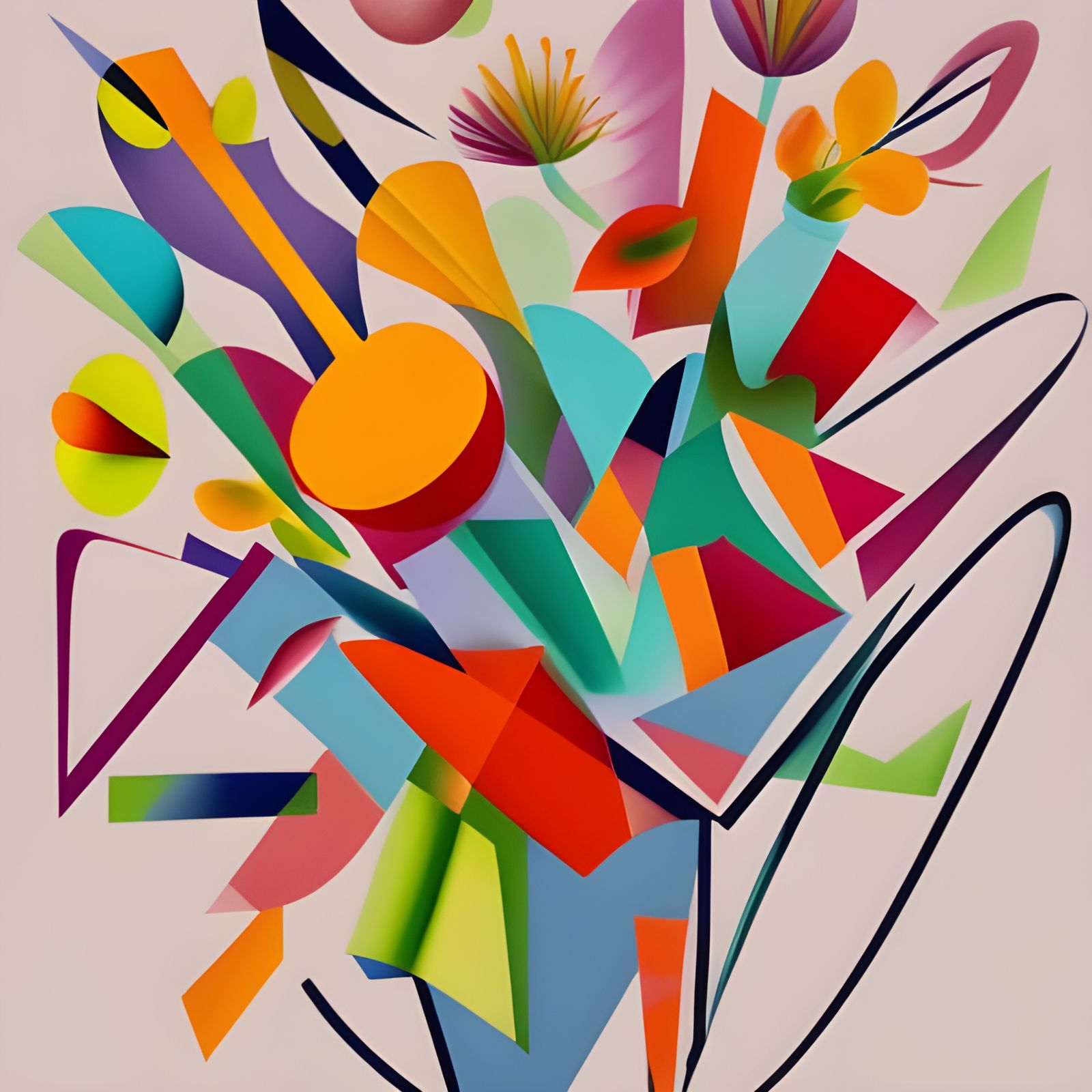 bouquet of spring flowers