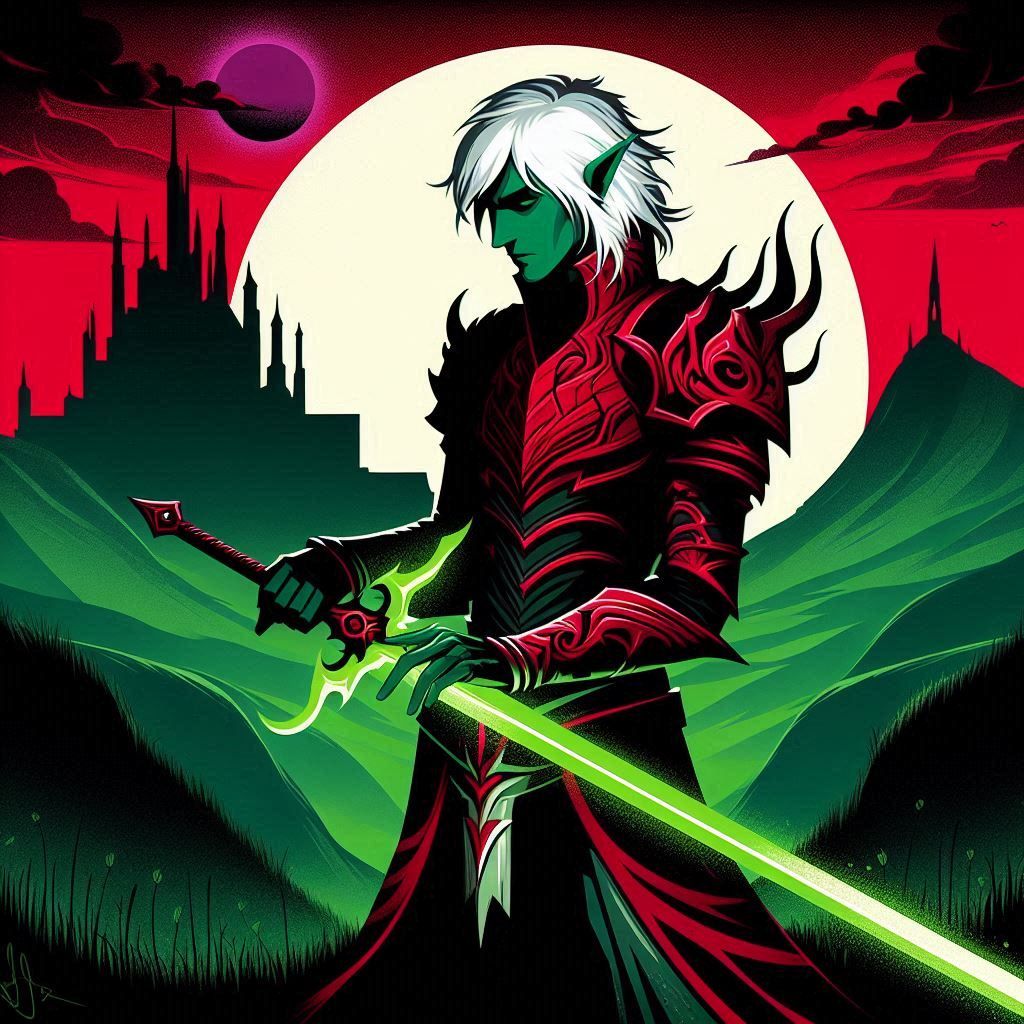 My blade desires vengeance...