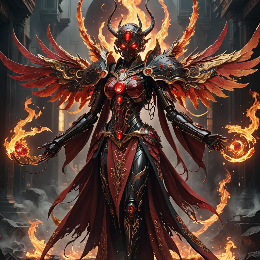 Android female demon