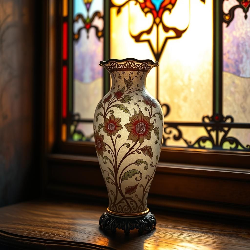 elegant vase 