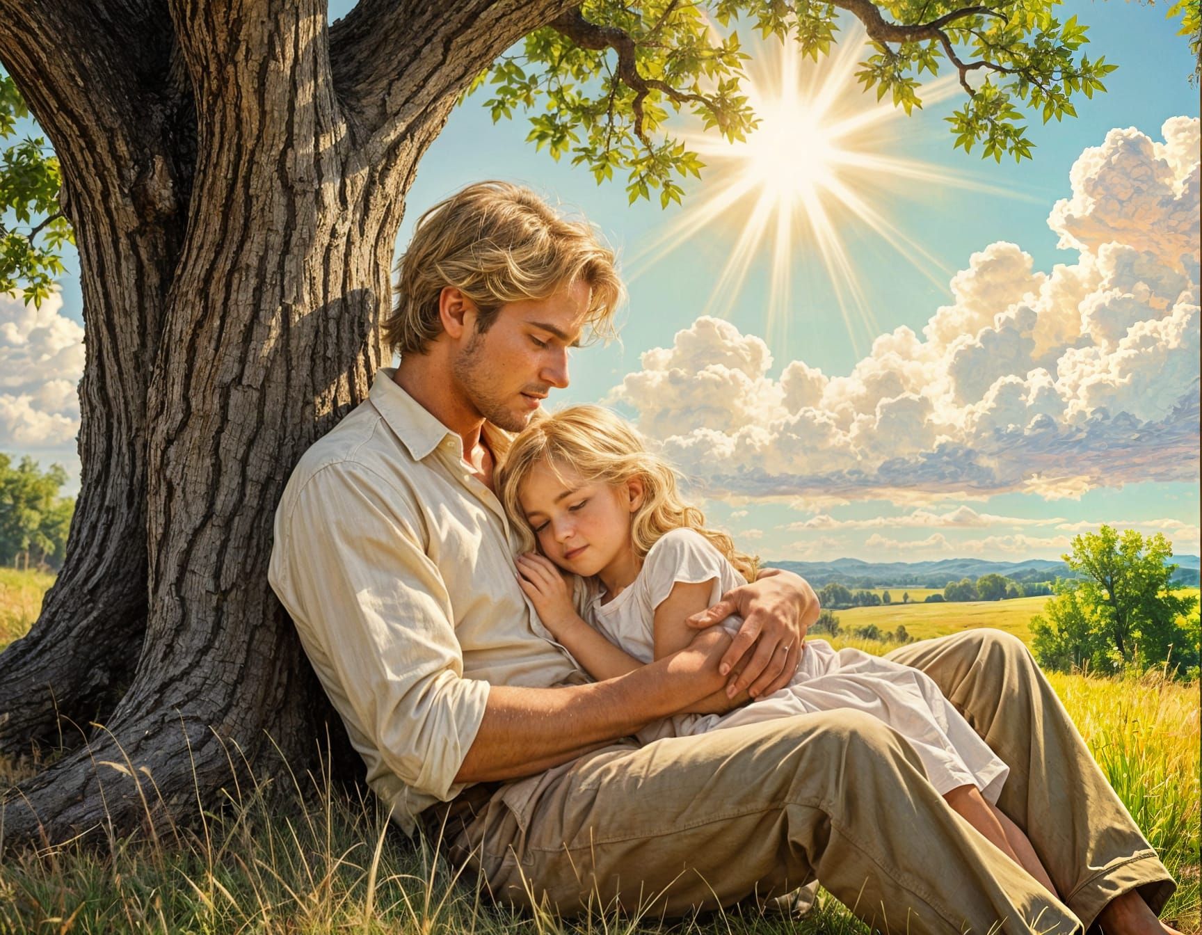 Using impasto techniques for creating a three-dimensional effect, please generate a painting reminiscent of vintage works created prior to 1...