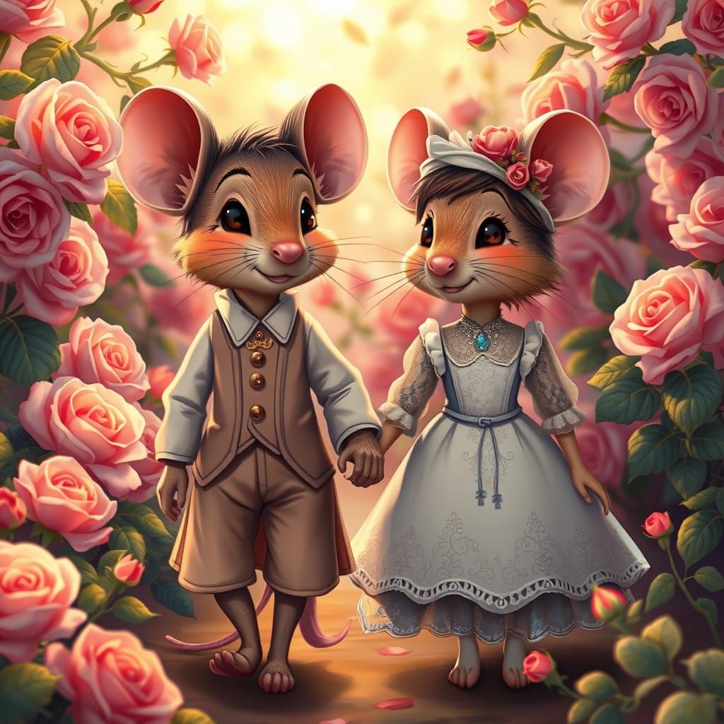 Mouse love  by @undefined