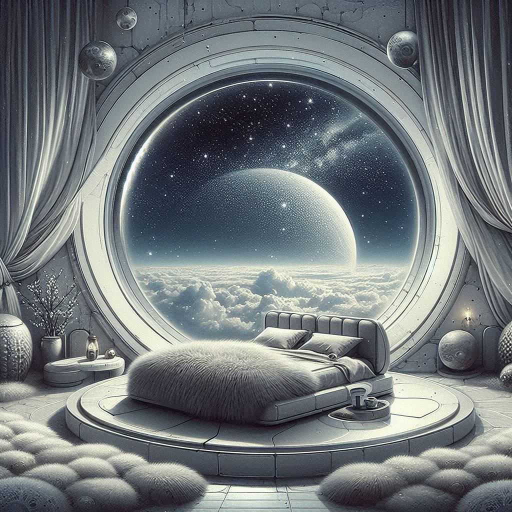 Sci-fi bedroom