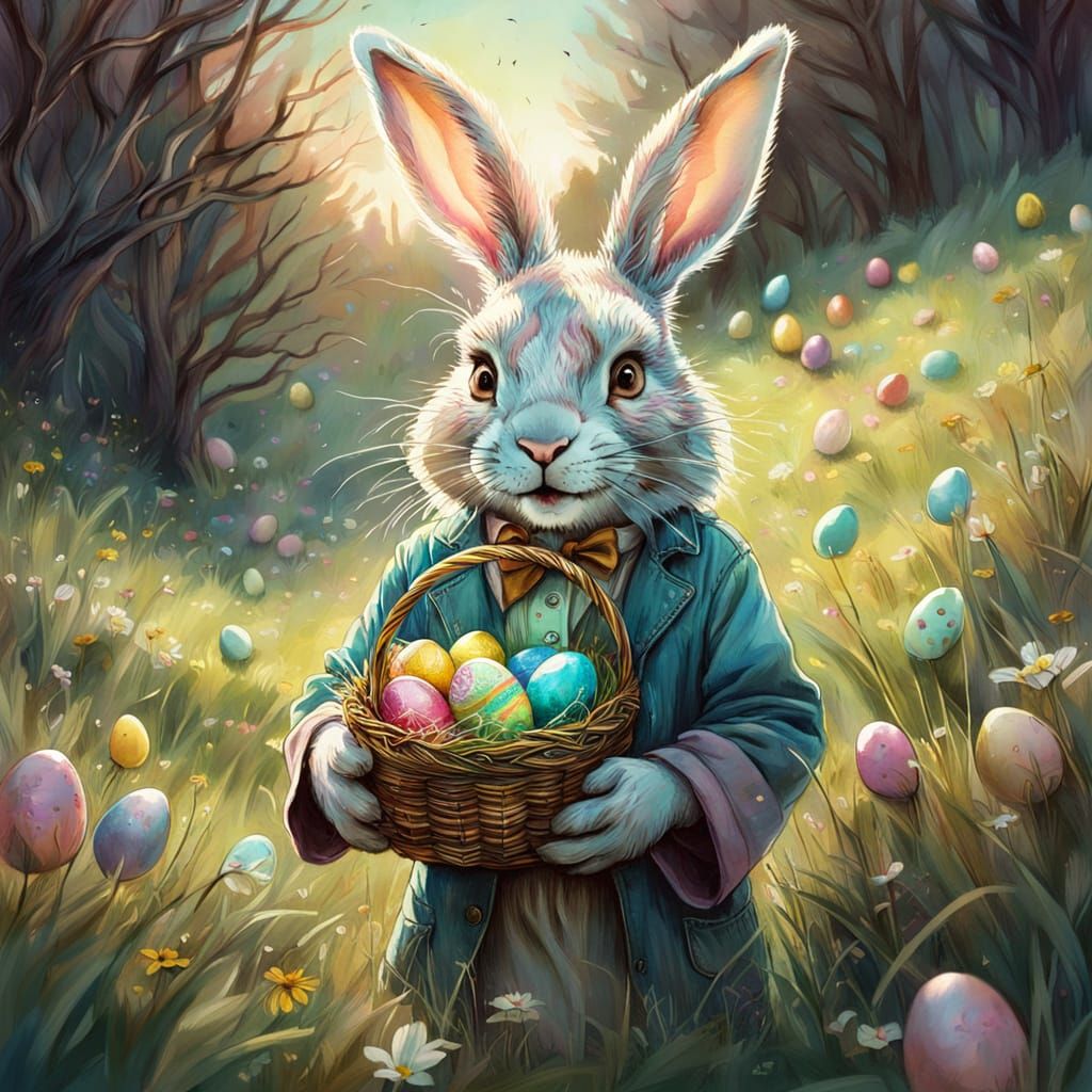 Easter Bunny  by @Topher