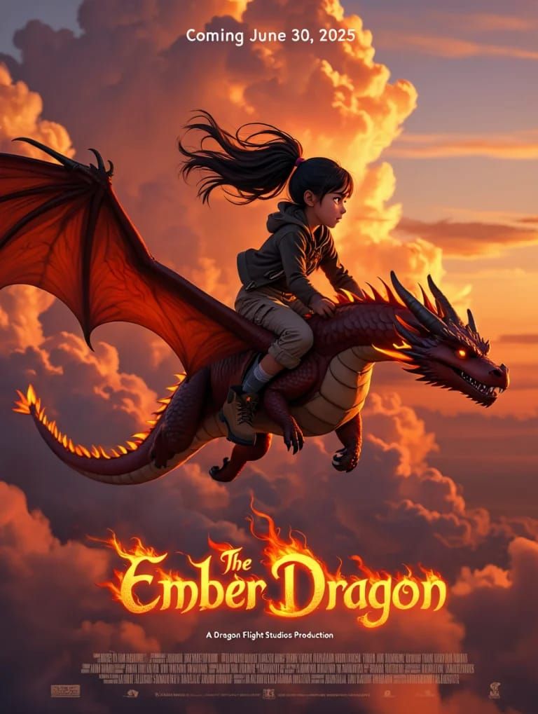The ember dragon.