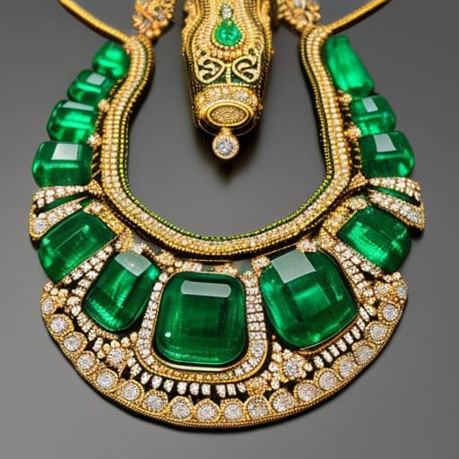 Emerald necklace