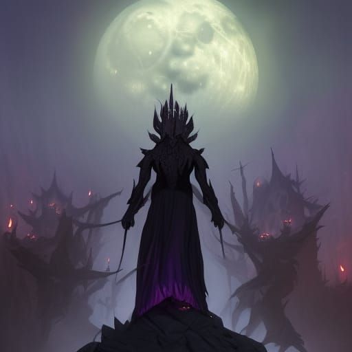 A full moon...