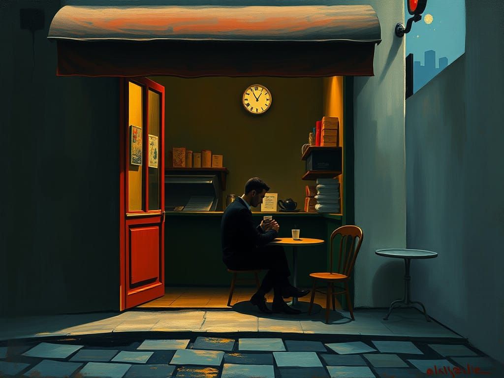 Quiet days in Clichy.