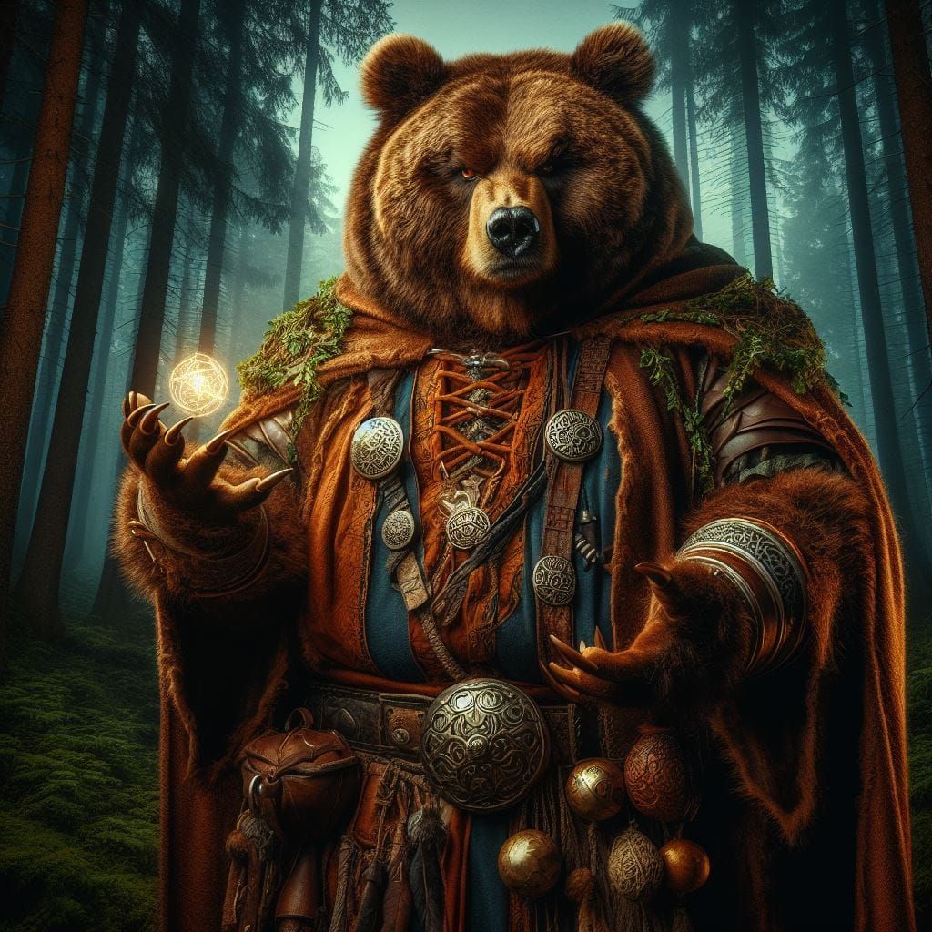 Wizard Bear Geomancer