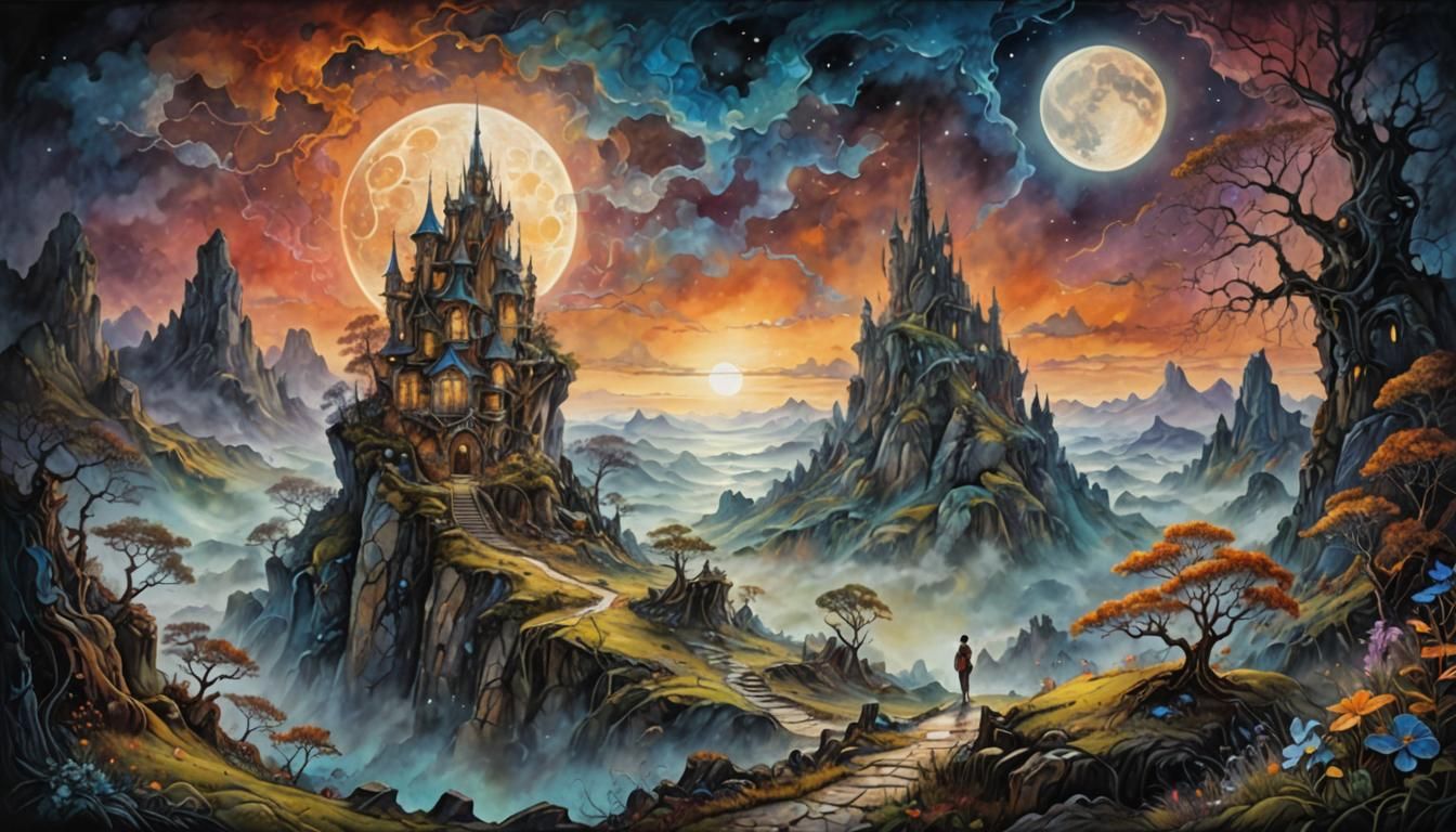 Surrealistic Landscape