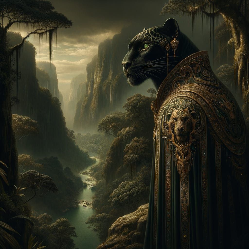 Jungle Monarch  by @Draconis Rex