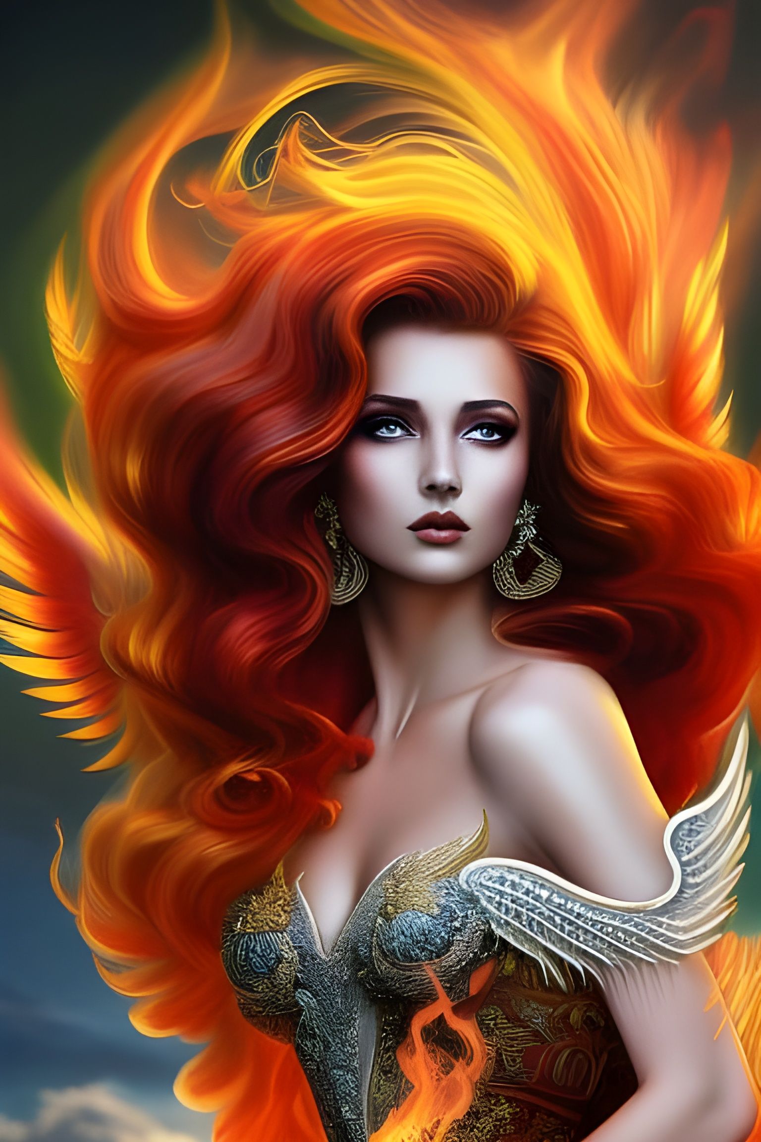 Firey angel