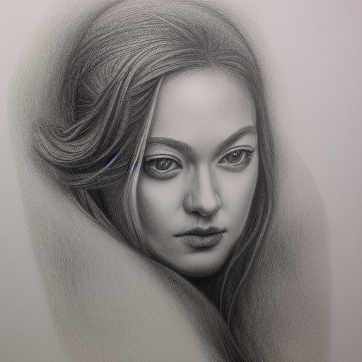 Lady of My dreams  charcoal