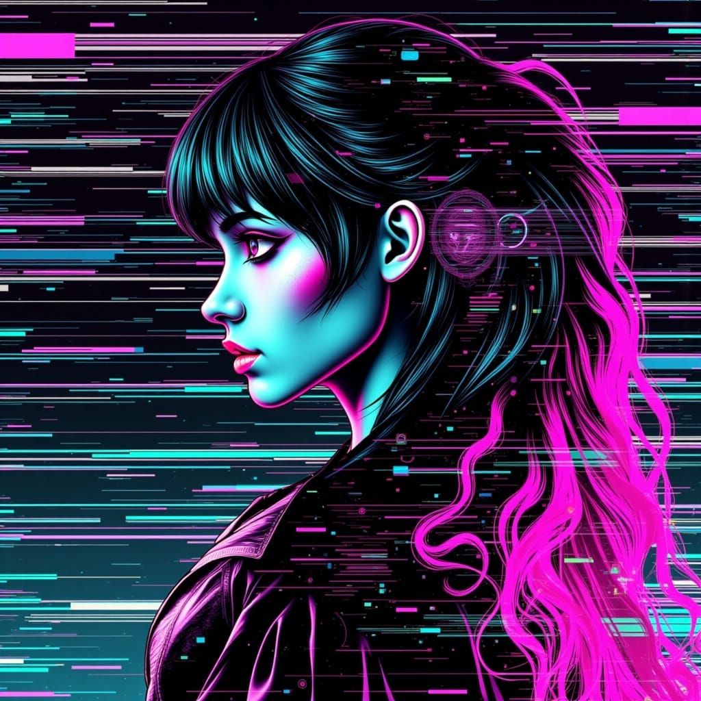 <lora:Kooky Glitch n Error:1.0> 