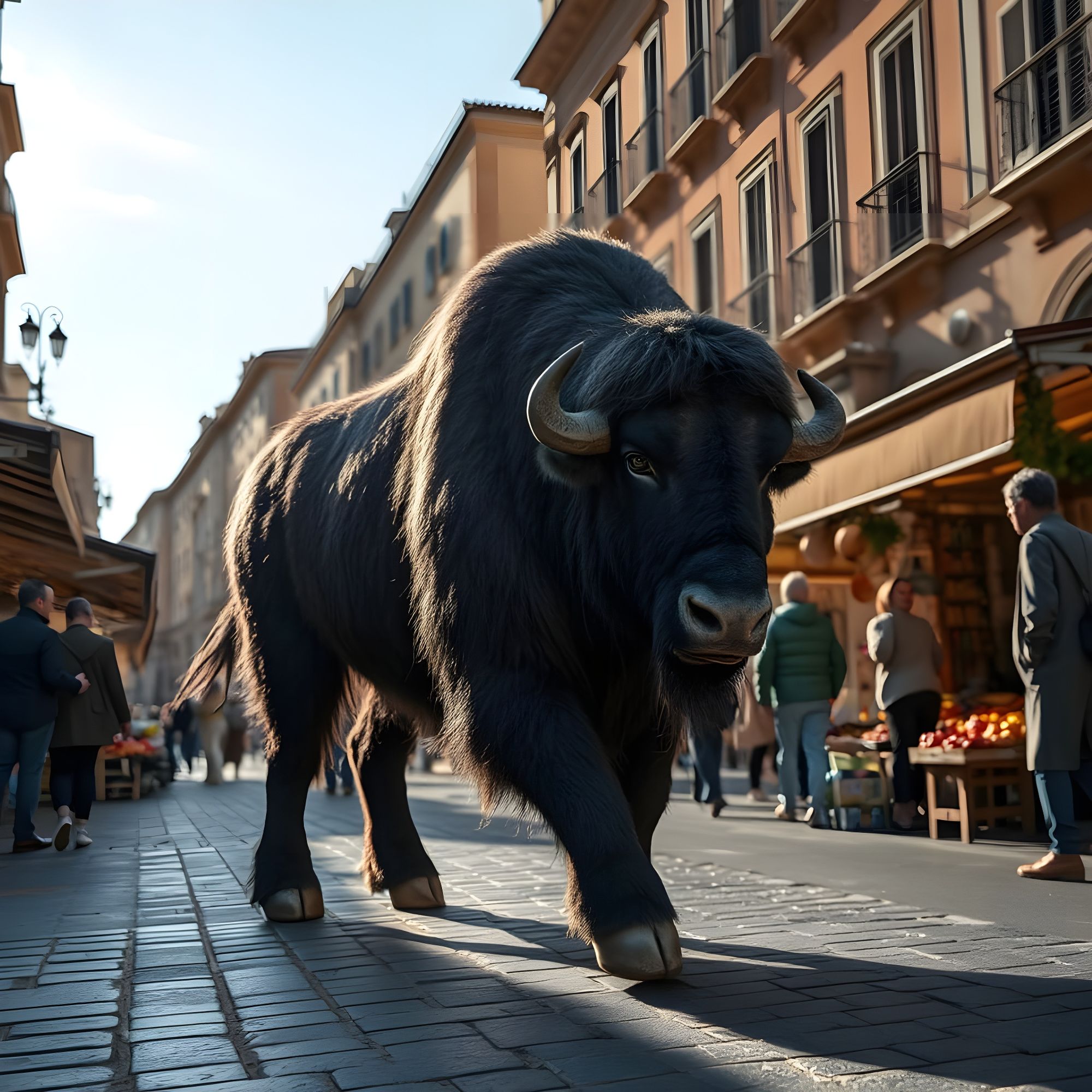 This is not Pamplona