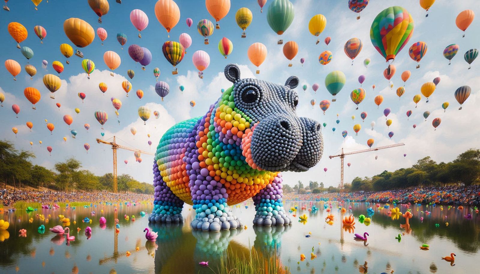 Balloon Hippopotamus