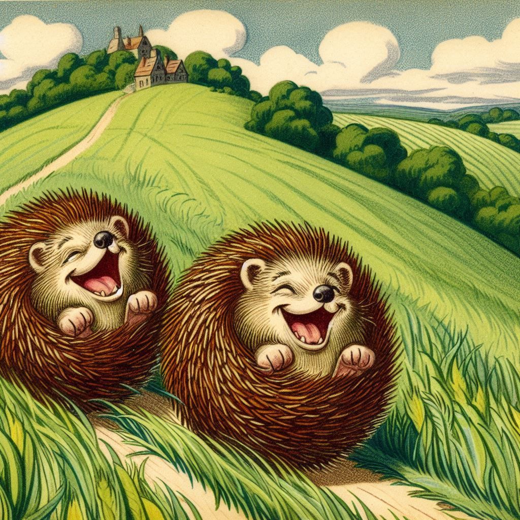 Rolling down the hill