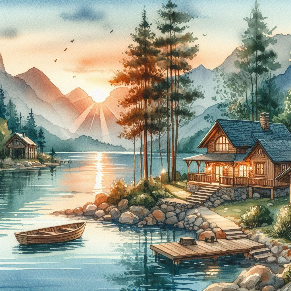 lake  by @Marijana