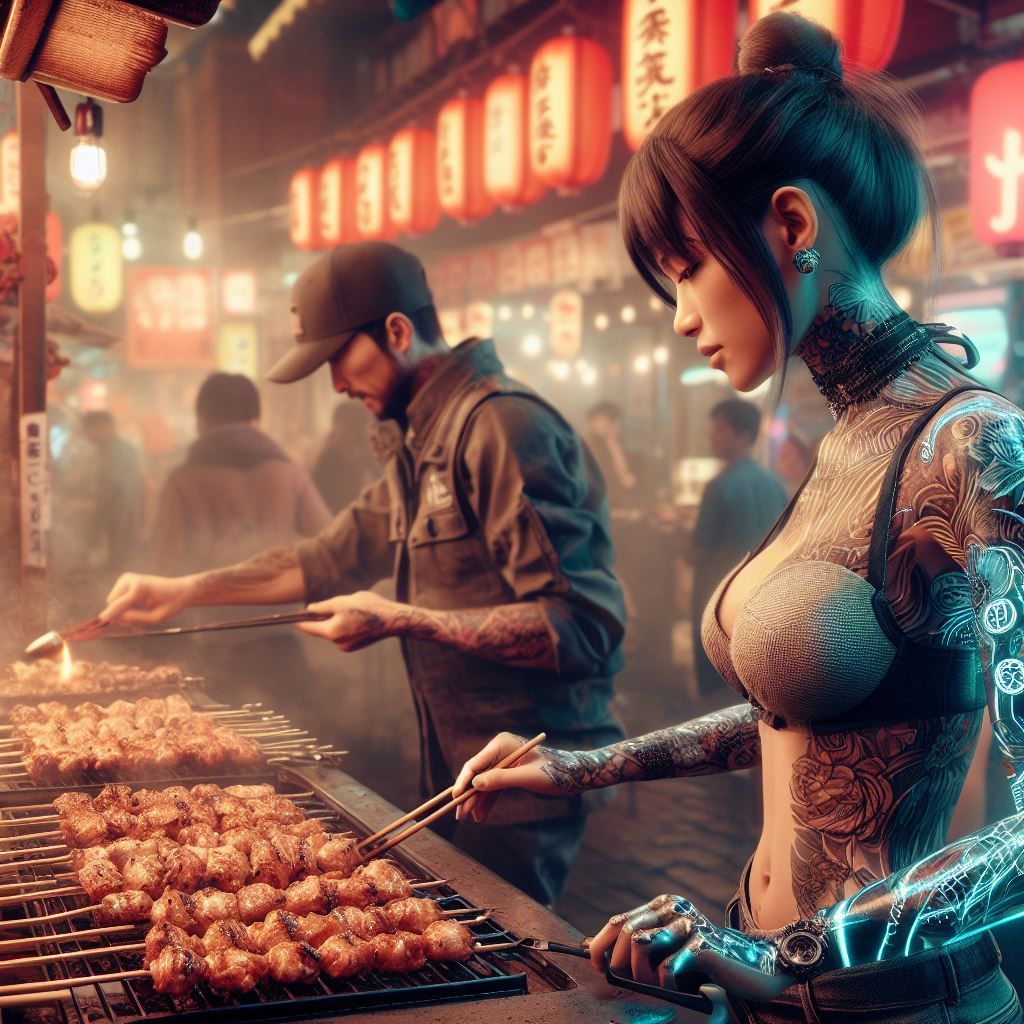 Neon City Yakitori