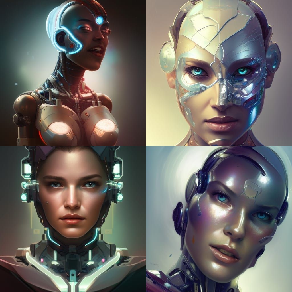 cyborg woman