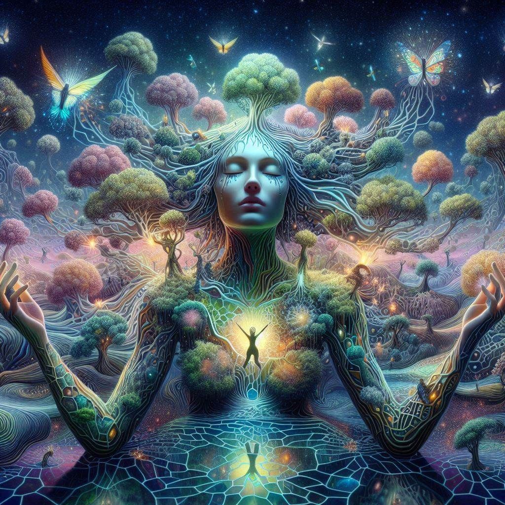 woman is a landscape