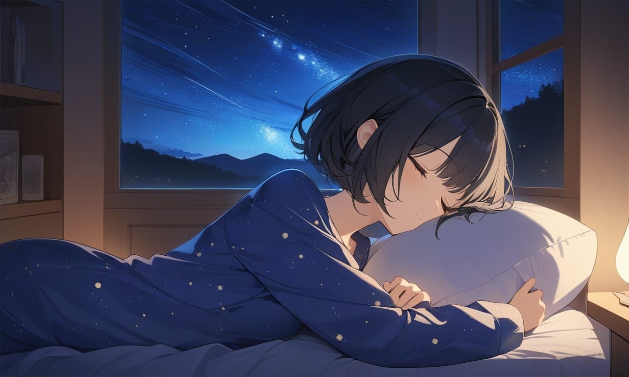 Sleeping 🌃✨💤🌙☄