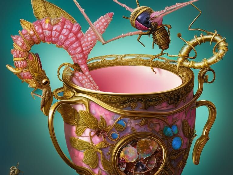 Insanely detailed photograph of a Cute Little Rosy maple mot...