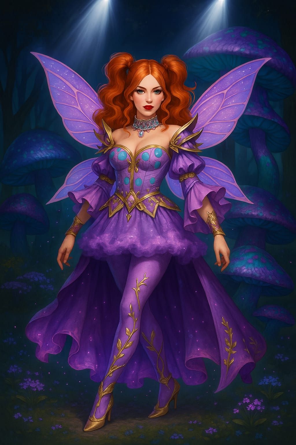 the great purple fairy queen
