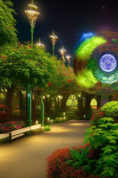 Ornate Sidereal Multiverse Garden