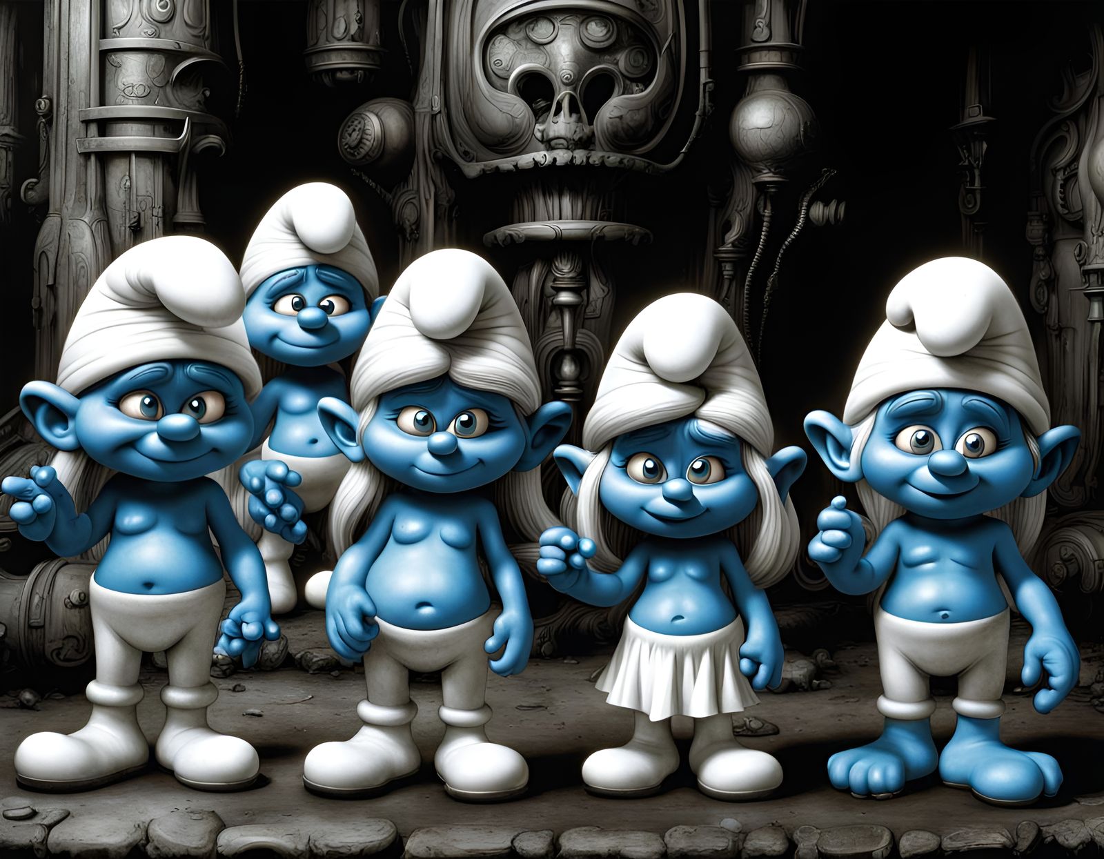 The Smurfs, H. R. Giger