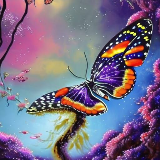 Butterfly in Spring