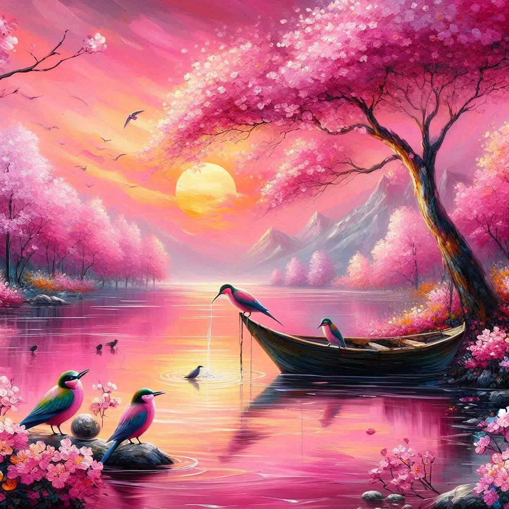 Pink Landschape