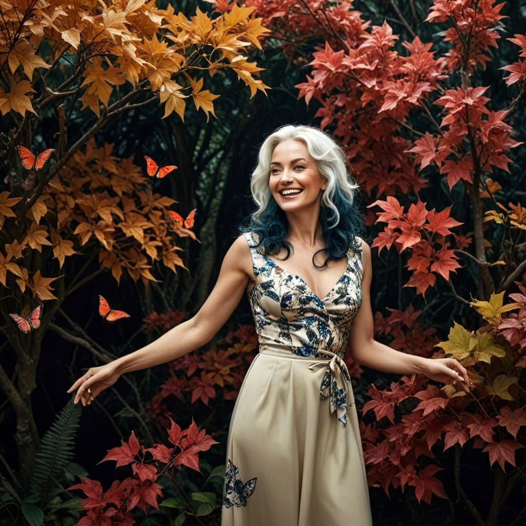 Captivating Portrait of a Charming Lady