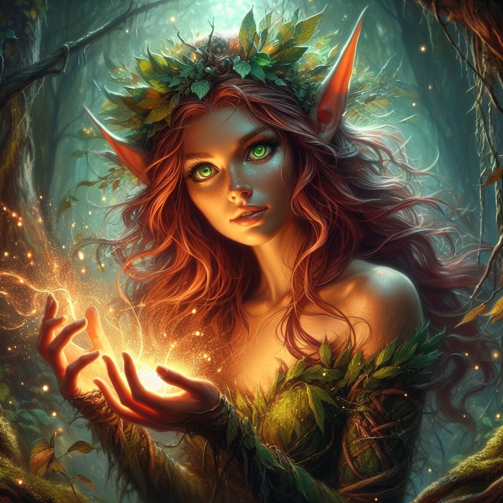 Elven Magic at their Fingertips