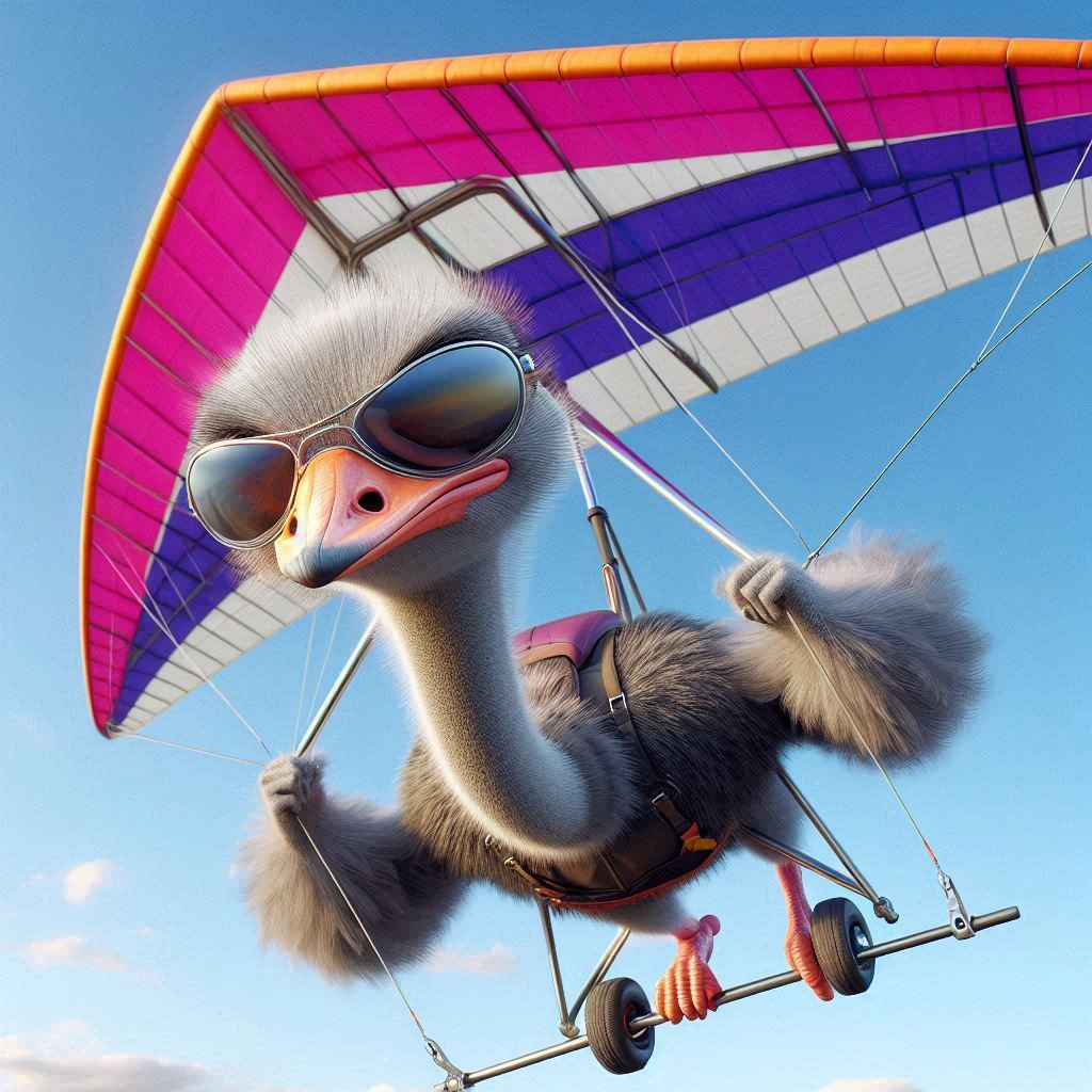 Who Said Ostriches Can't Fly?