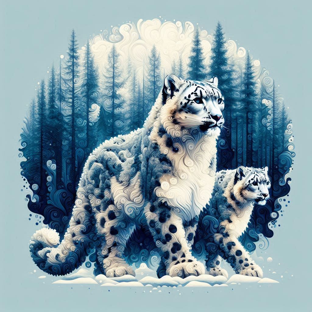 יופי ולידו נמר שלג