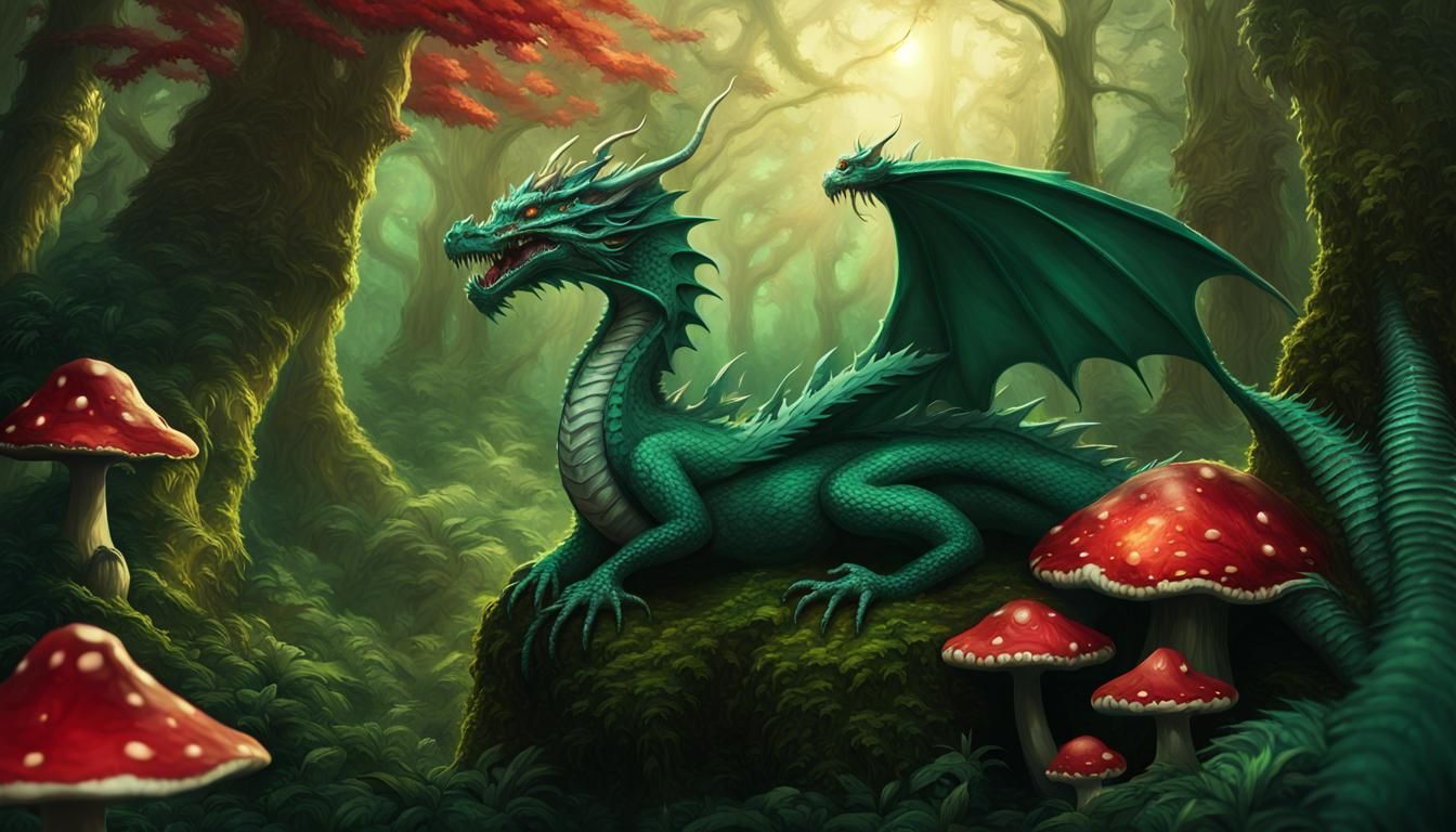 Mushroom Forest Guardian